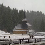 Biserica din lemn, lângă Restaurantul Capra Neagră, Poiana Brașov